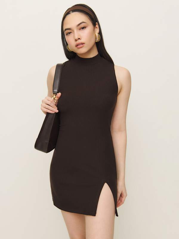 Skylar Knit Dress - Cafe